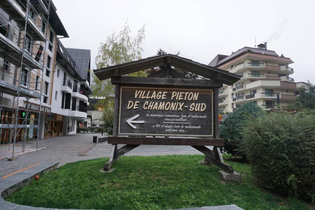 Апартаменти Studio Face Au Mont-Blanc Шамоні Екстер'єр фото